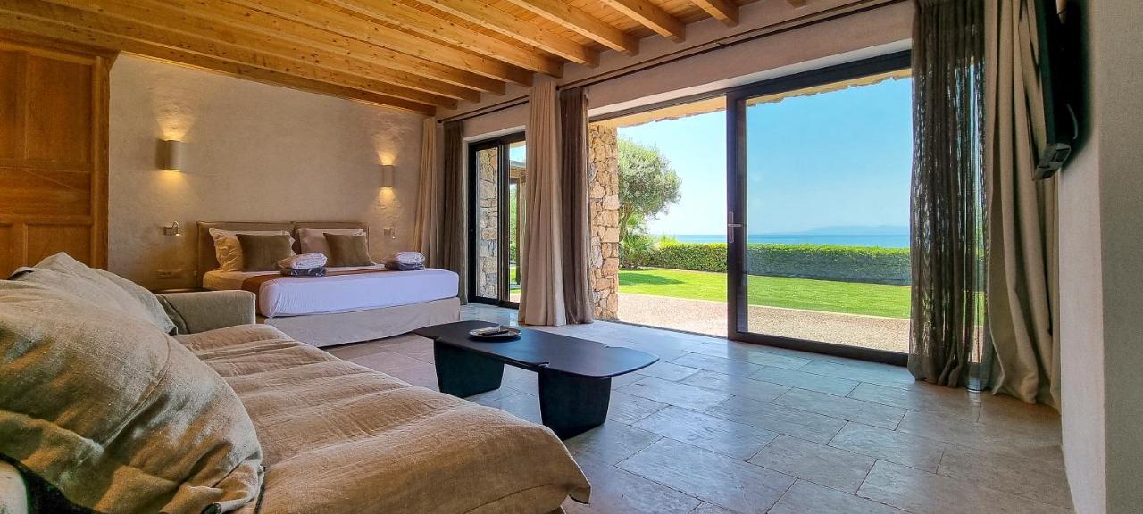Aquavisionaire Beach Front Villa Líndos Exteriér fotografie