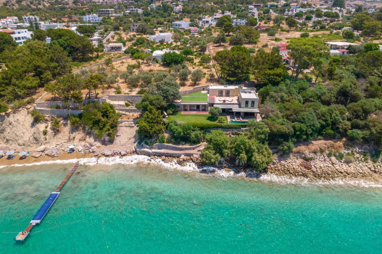 Aquavisionaire Beach Front Villa Líndos Exteriér fotografie