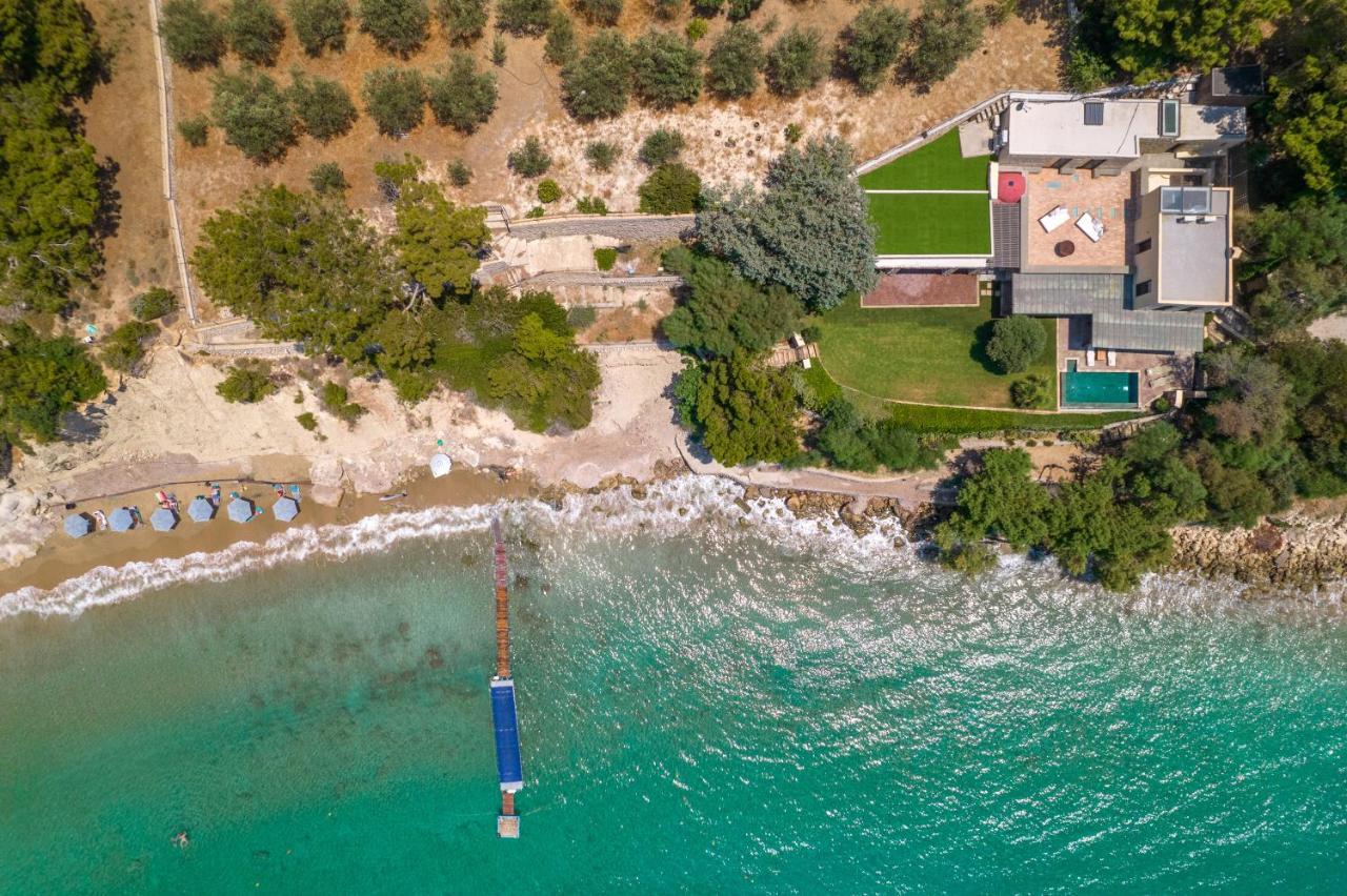 Aquavisionaire Beach Front Villa Líndos Exteriér fotografie