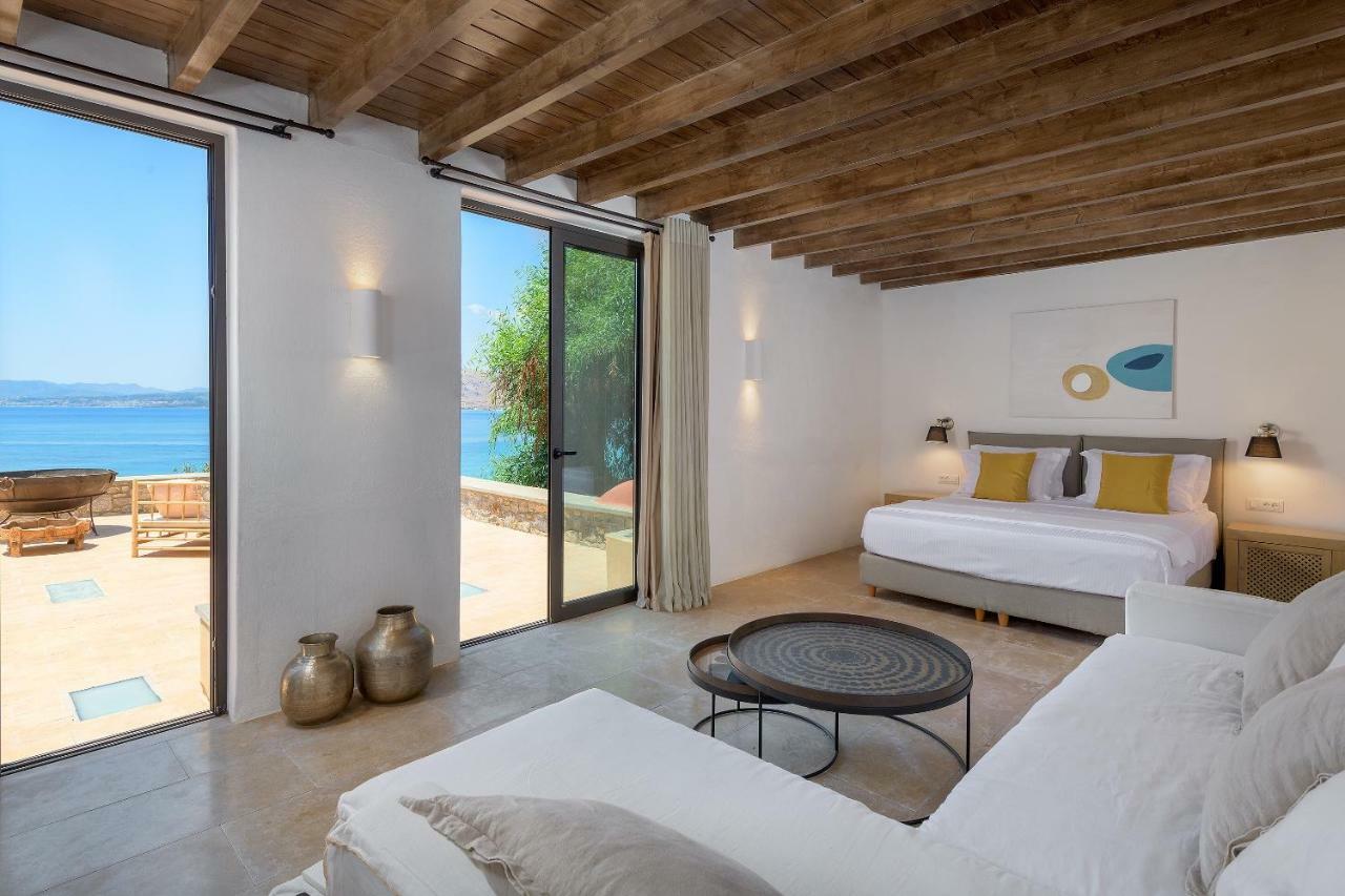 Aquavisionaire Beach Front Villa Líndos Exteriér fotografie