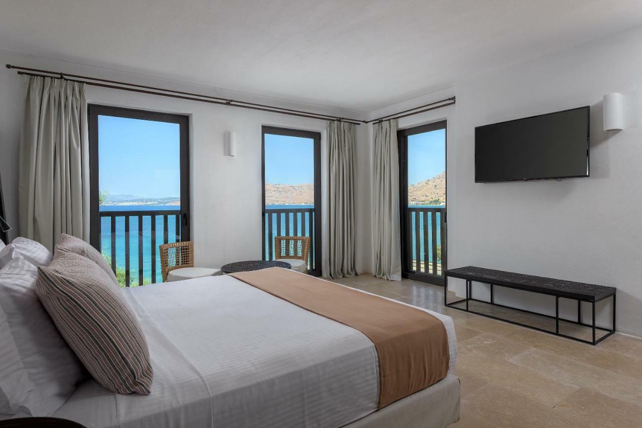 Aquavisionaire Beach Front Villa Líndos Exteriér fotografie