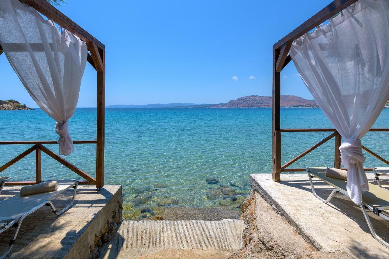 Aquavisionaire Beach Front Villa Líndos Exteriér fotografie